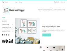 Tablet Screenshot of colorhomehappy.com